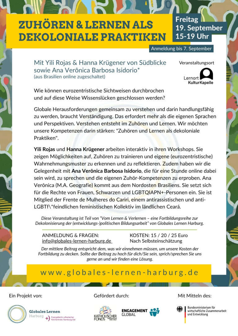 2025 Karussell Zuhören & Lernen als dekoloniale Praktiken